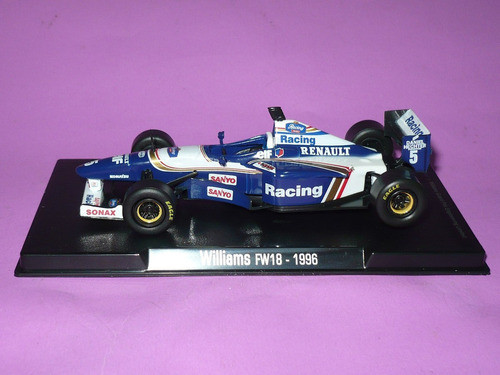 Williams Fw18 Hill 1996  Esc 1 43 10-11cm En Blister C Base 0