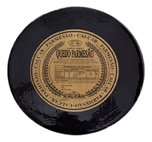 Q. Parmesao Calcar Capa Preta Uruguaio Peça Media 7kg 1