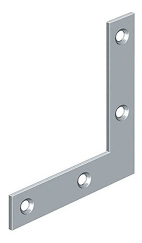 Escuadras Planas 38x10mm Por 24 Unidades Art 520 Sc 1