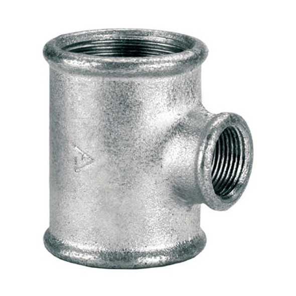 Tee Galvanizado De Reduccion 90° 3 X 1 1/4 Pulgadas 0