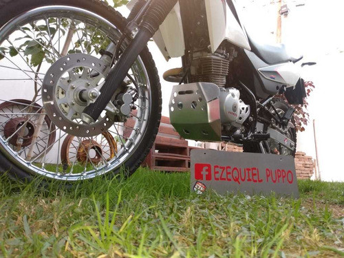 Cubrecarter Honda Xr 125 150 Cross Aluminio Esp Enduro 0