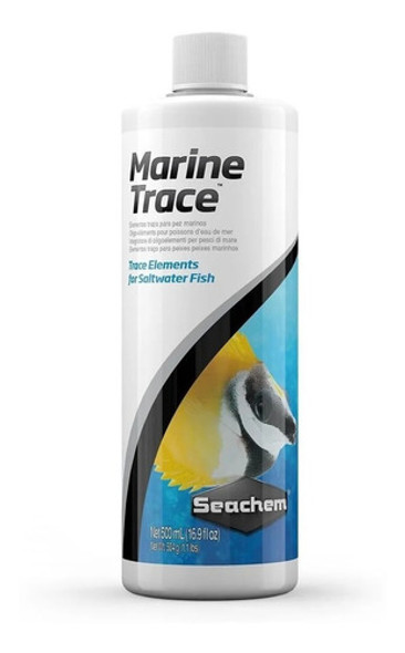 Seachem Marine Trace 500ml Elementos Traza Peces Marinos 0