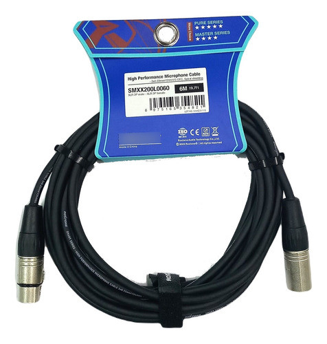 Roxtone Smxx200l6 Cable Xlr - Xlr Canon 6 Metros Edenlp 1
