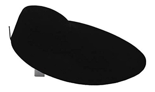 Mooca Negro Terciopelo Colocar Collar Busto Exhibicion Exhi 1