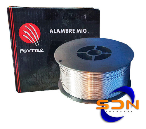 Alambre Mig S/gas Flux 71t11 Foxtter Diam. 0,9 X1kg 0