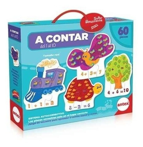 Rompecabezas Puzzle Didactico Infantil 1256 Antex 0