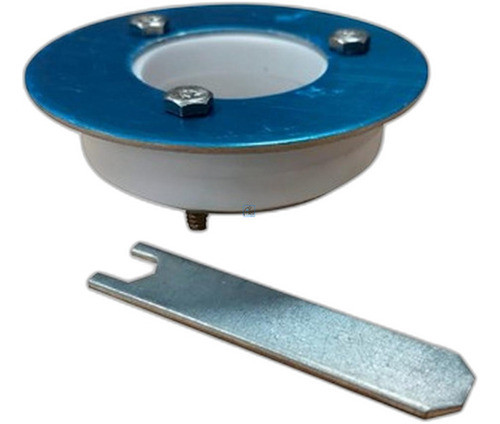Spud P/ Vaso Sanitário Bacia Ideal Metal Cromado Com Chave 0