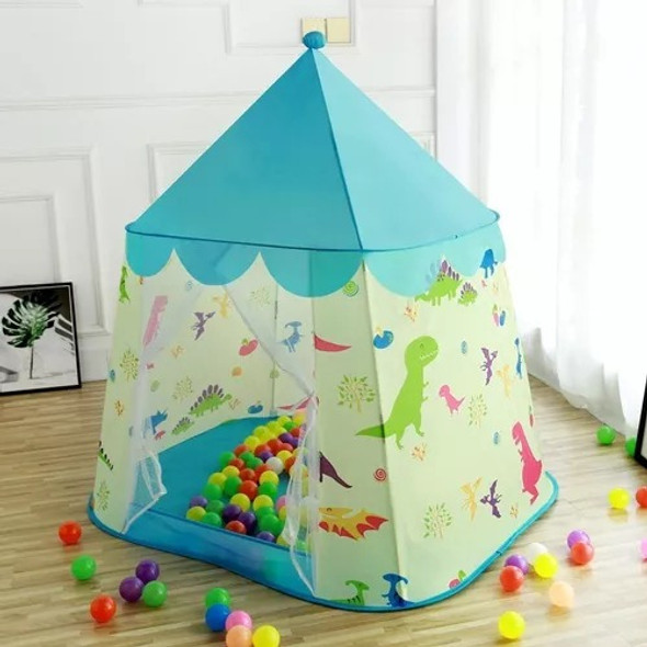 Carpa Infantil Celeste Con Diseño De Dinosaurios De Calidad 1