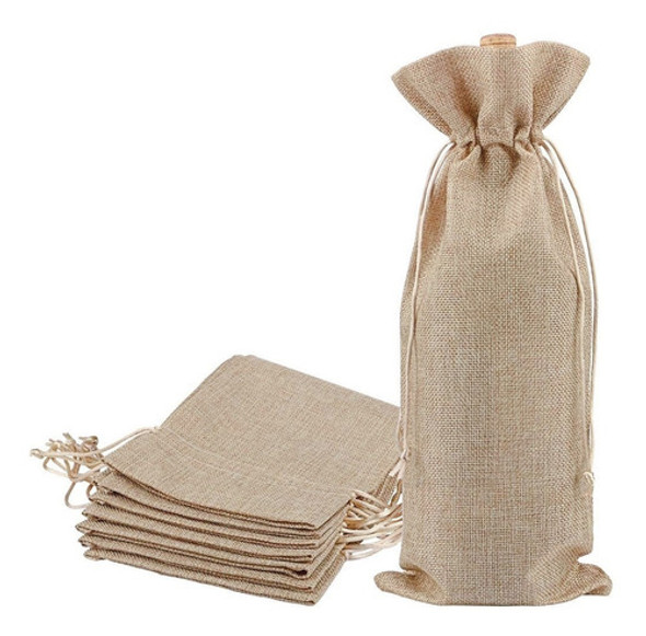 Pack 30 Bolsas Para Vino Tamaño 750ml Arpillera Premium 0