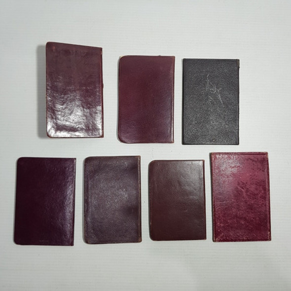 Antiguas Cédula Identidad Córdoba Lote X 7 Dif Mag 60486 1