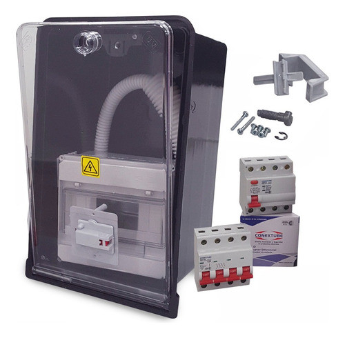 Kits Pilar Medidor Trifasico Edenor Conextube Electro Medina 0