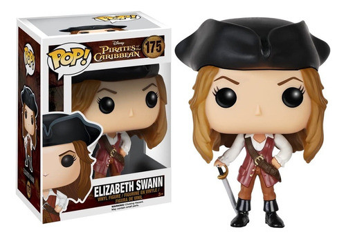 Funkoo Poop Elizabeth Swann Piratas Do Caribe Edição Limtada 1