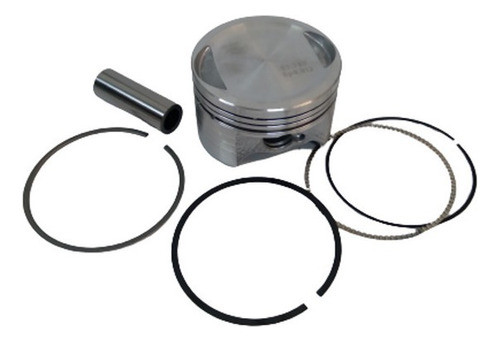 Kit Piston Aros Mahle Origina Para Honda Cb 125f New Tw 1,00 0