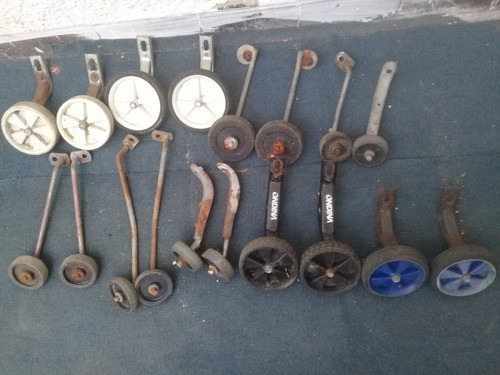 Lote De 9 Pares Ruedas Laterales Para Bicicletas De Niño. 1