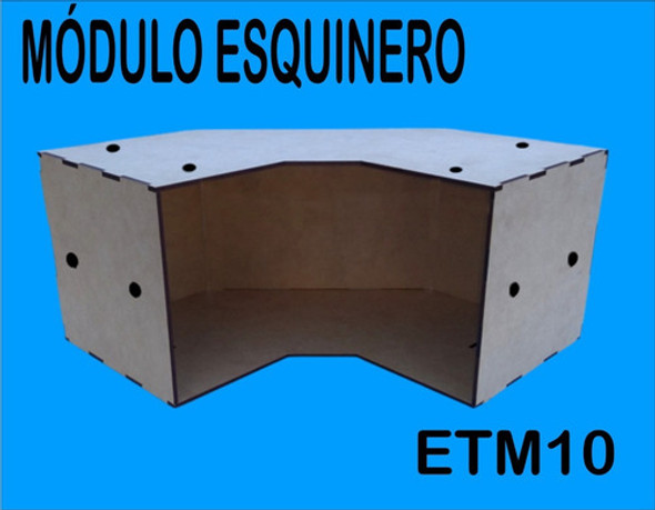 Estación De Trabajo Modular - Módulo Esquinero - Nvm Hobbies 1