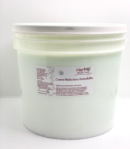 Crema Reductora, Anticelulitica & Drenante X 4 Kg 0