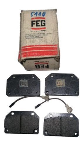 Pastillas Freno Jgo 4 Del. Lada  1600 75/86 0