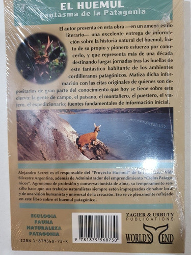 Libro:el Huemul- Fantasma De La Patagonia-a.serret 1