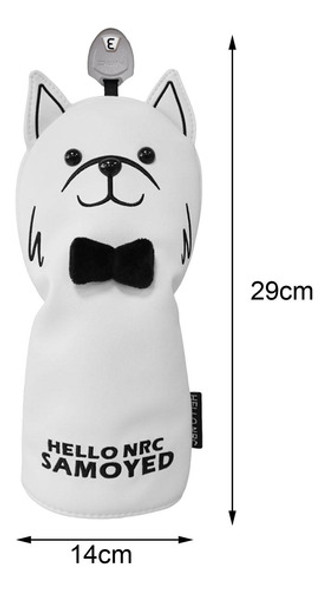 Capa Para Cabeça De Taco De Golfe Fashion Casaco Preto 1