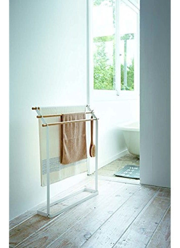 Yamazaki Home Tosca Toalla De Baño Colgador? Organizador Del 1