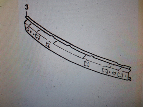 90380353 Viga Dianteira Astra 95 Original 0