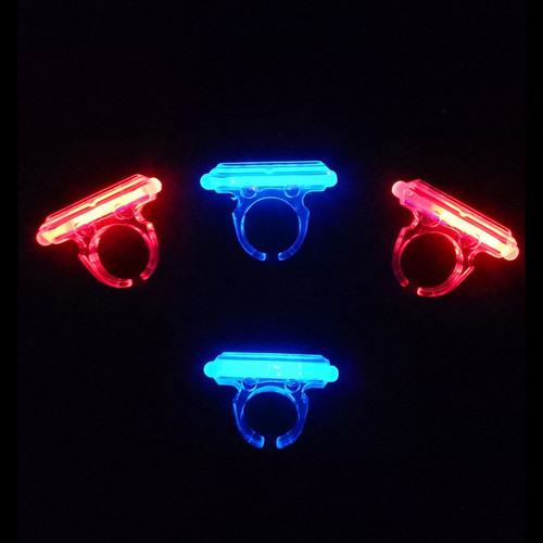 Anillo Party Glow Neon Quimico X 10 Unidades 1