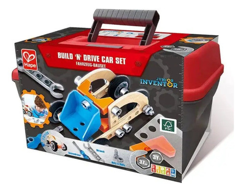 Valija Con Herramientas Construccion Vehiculos Hape E3038 0
