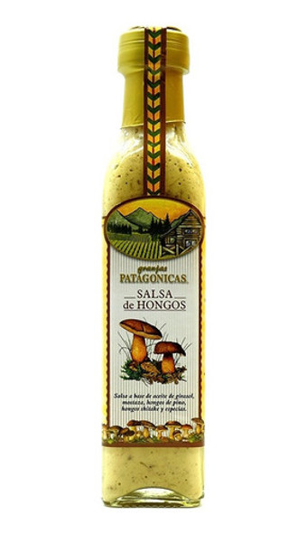 3 Salsas Gourmet De Hongos Granjas Patagónicas 250cc 0
