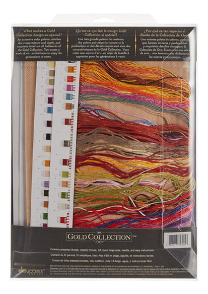 Kit De Bordado De Tulipanes Loro 14 Cuentas, 30x38 Cm 1