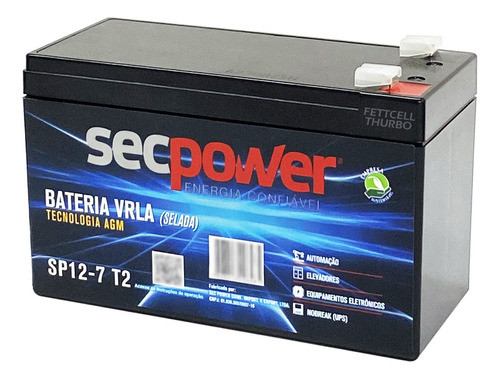 Bateria De Nobreak Ragtech Easy Way 700va Cb-ti (12v 7,2ah) 0