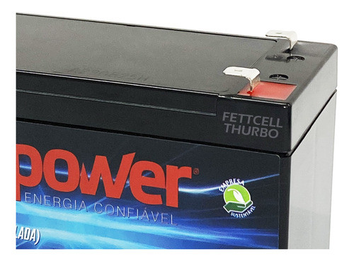 Bateria De Nobreak Ragtech Easy Way 700va Cb-ti (12v 7,2ah) 1