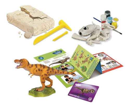 Kit Excavacion 3 In 1 T-rex Multi Activity Dr Steven Hunters 1