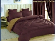 Acolchado Sabanas Y Cortinas Set 7 Piezas 240x260. Queenking 1