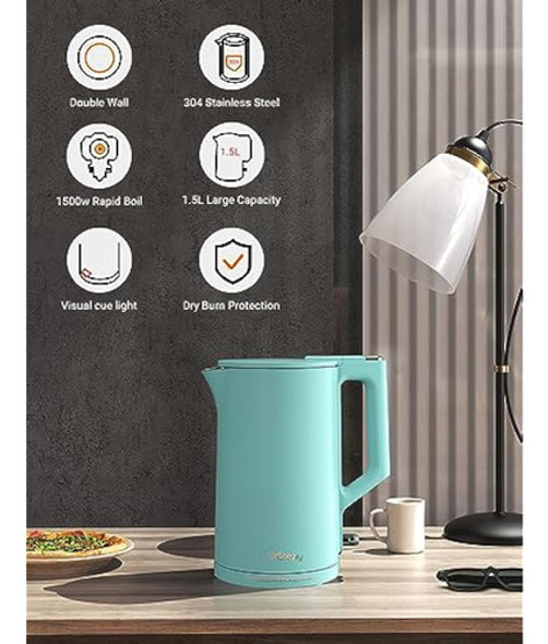 Hervidor Eléctrico, Interior De Acero Inoxidable 1