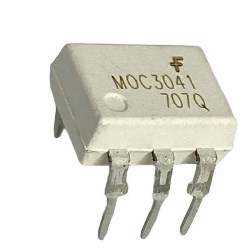 Pack X 5 Moc3041 Moc3041m Moc-3041 Opto Salida Triac Dip6 0
