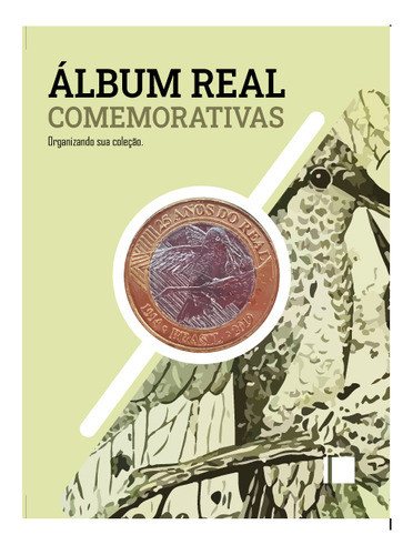 5 Álbuns Porta Moedas Coleção Real Comemorativas 1