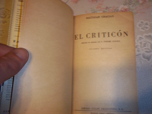 El Criticon - Baltasar Gracian 1