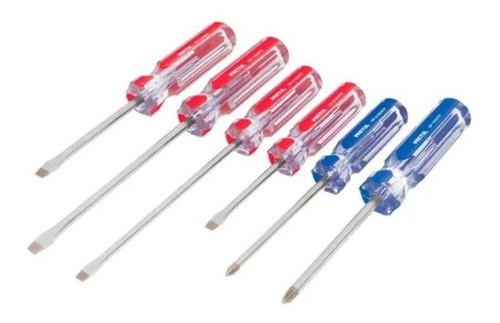 Juego Destornilladores 6 Piezas Pretul Pvc 20214 1