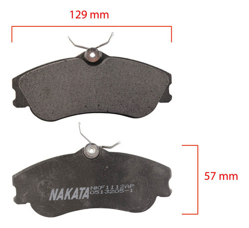 Pastillas Freno Del (gir) Bremsi Citroen Xsara Picasso 05-05 0