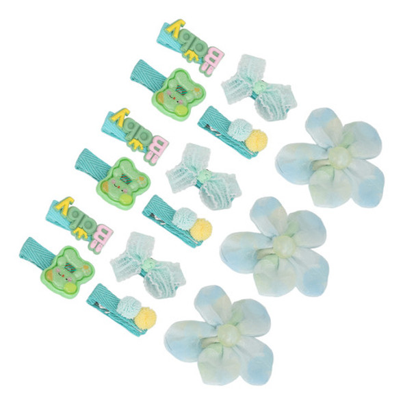 Clipes De Cabelo Para Meninas, 15 Peças De Cute Flower Bowkn 0