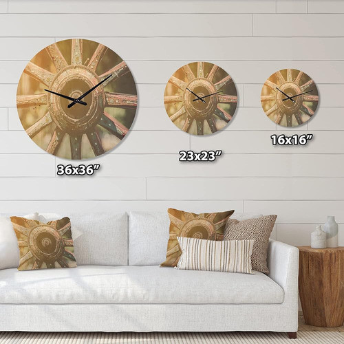 Designq 'primer Plano De La Rueda Del Vagón Del Campo' Casa 1