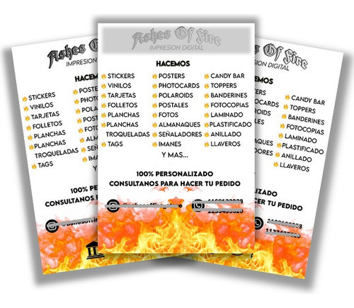 100 Folletos Flyers 15x 10 Cm Simple Faz Color 0