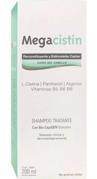 Combo Shampoo Tratante Y Locion Tratante Megacistin Max 1