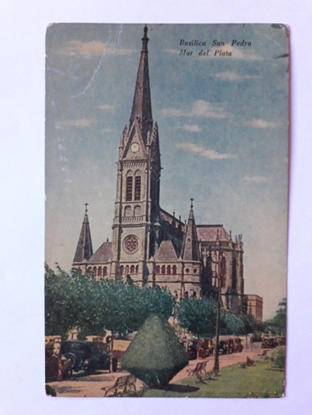 Antigua Postal Basilica San Pedro Mar Del Plata 0