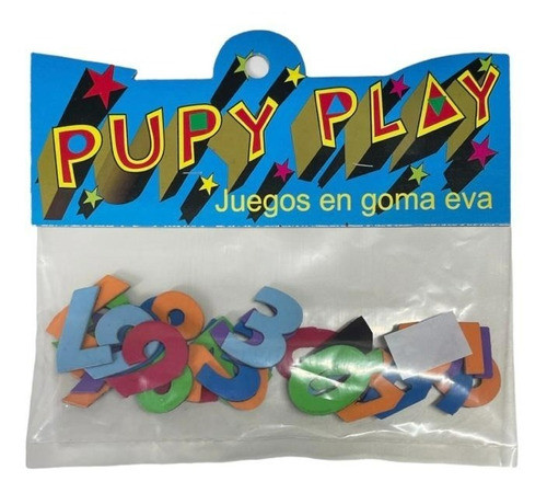 Numeros Goma Eva Con Iman 0