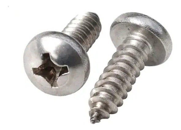 Parafuso Auto At Pn Ph Inox 3.9 X 13 C/ 100 Un 1