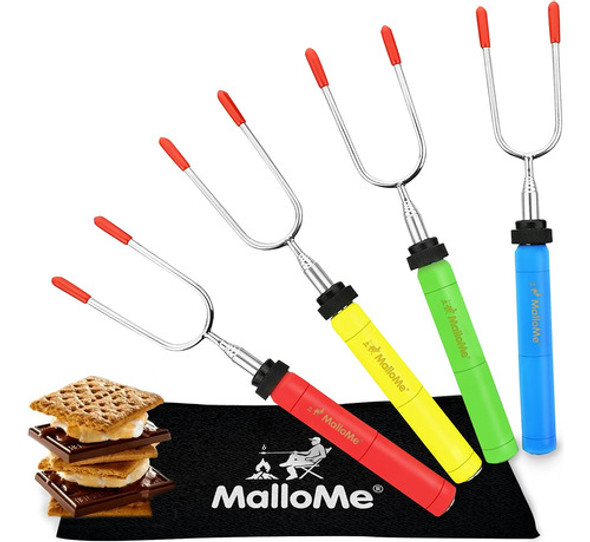 Palos Para Asar Malvaviscos De 86 Cm, Kit De 4 Piezas Para F 0 Palos Para Asar Malvaviscos De 86 Cm, Kit De 4 Piezas Para F 0