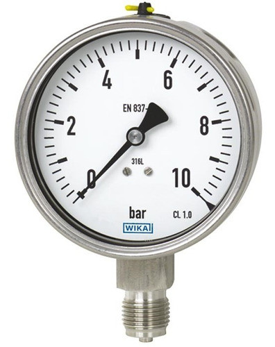 Manómetro Ac. Inox. Wika 232.50.100 0-100 Kg/cm2 1/2 Bspi 0