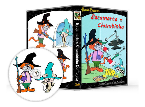 Dvd Bacamarte E Chumbinho 1964 Hanna Barbera Completo 0