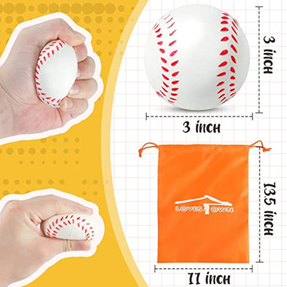 Lovestown 20 Bolas De Béisbol Para El Estrés, Mini 1
